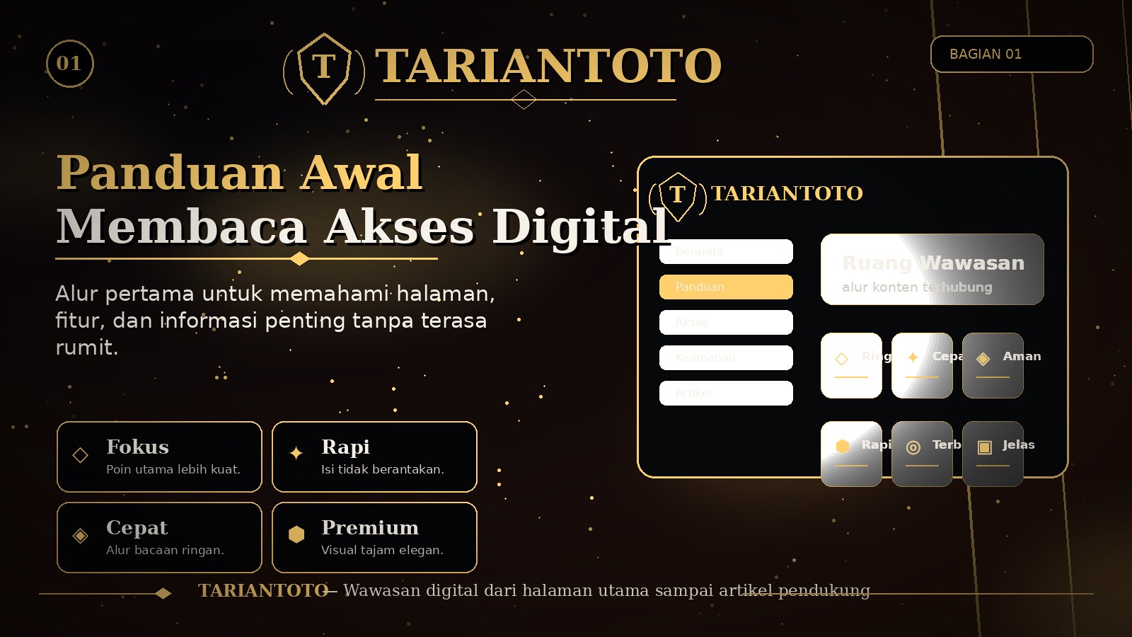 TARIANTOTO Official: Ruang Artikel Toto Online yang Rapi dan Enak Dibaca