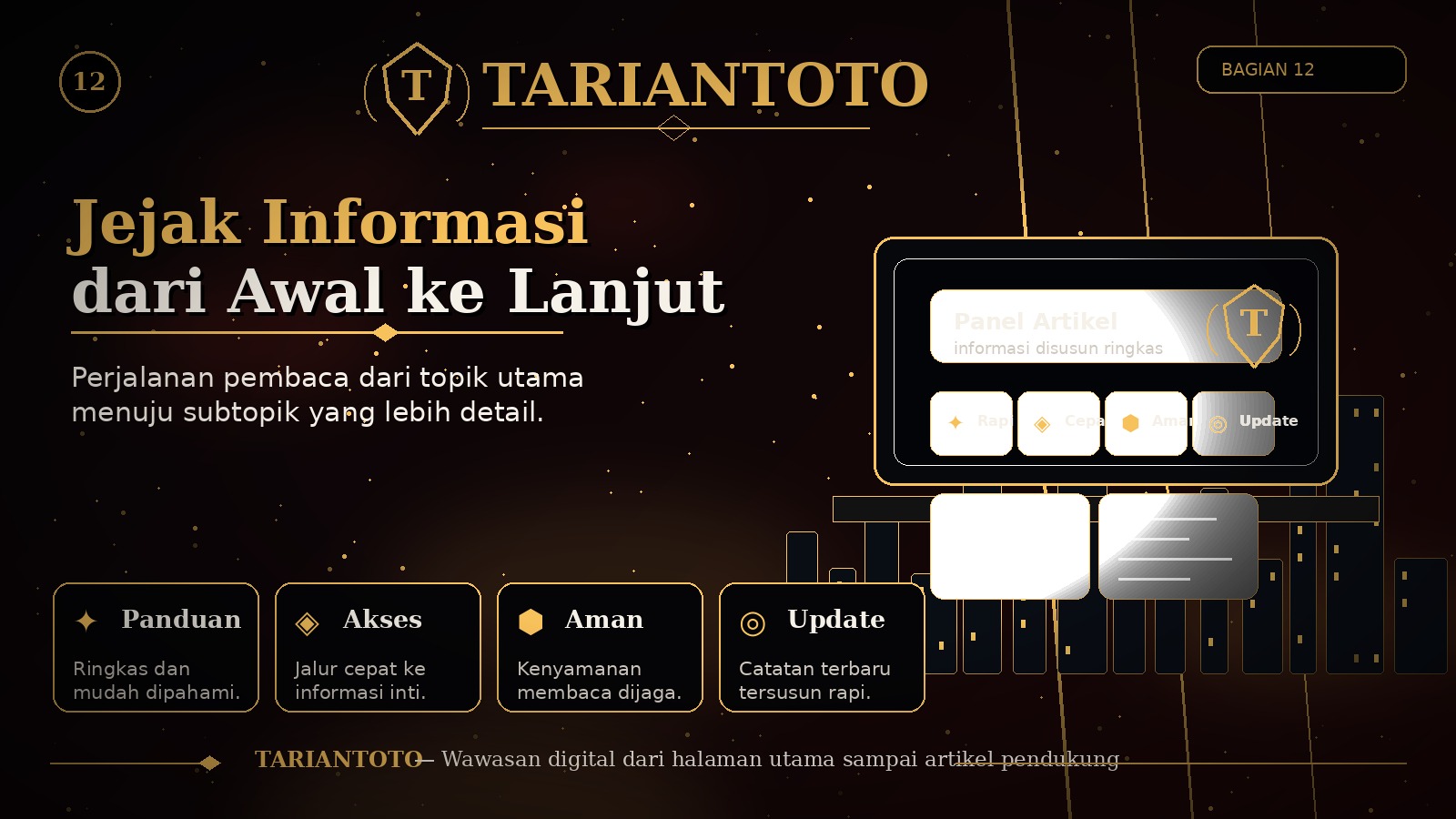 Mengapa Portal Artikel yang Terawat Bisa Membuat TARIANTOTO Terasa Lebih Nyata